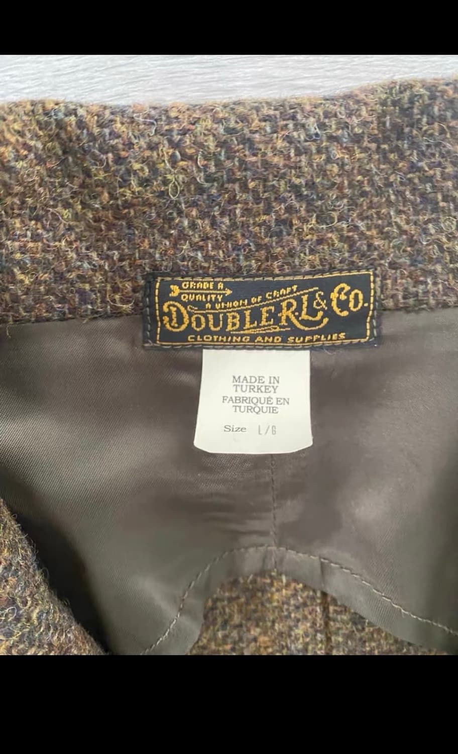 RRL unconstructed wool sport coat L size 상품이미지4