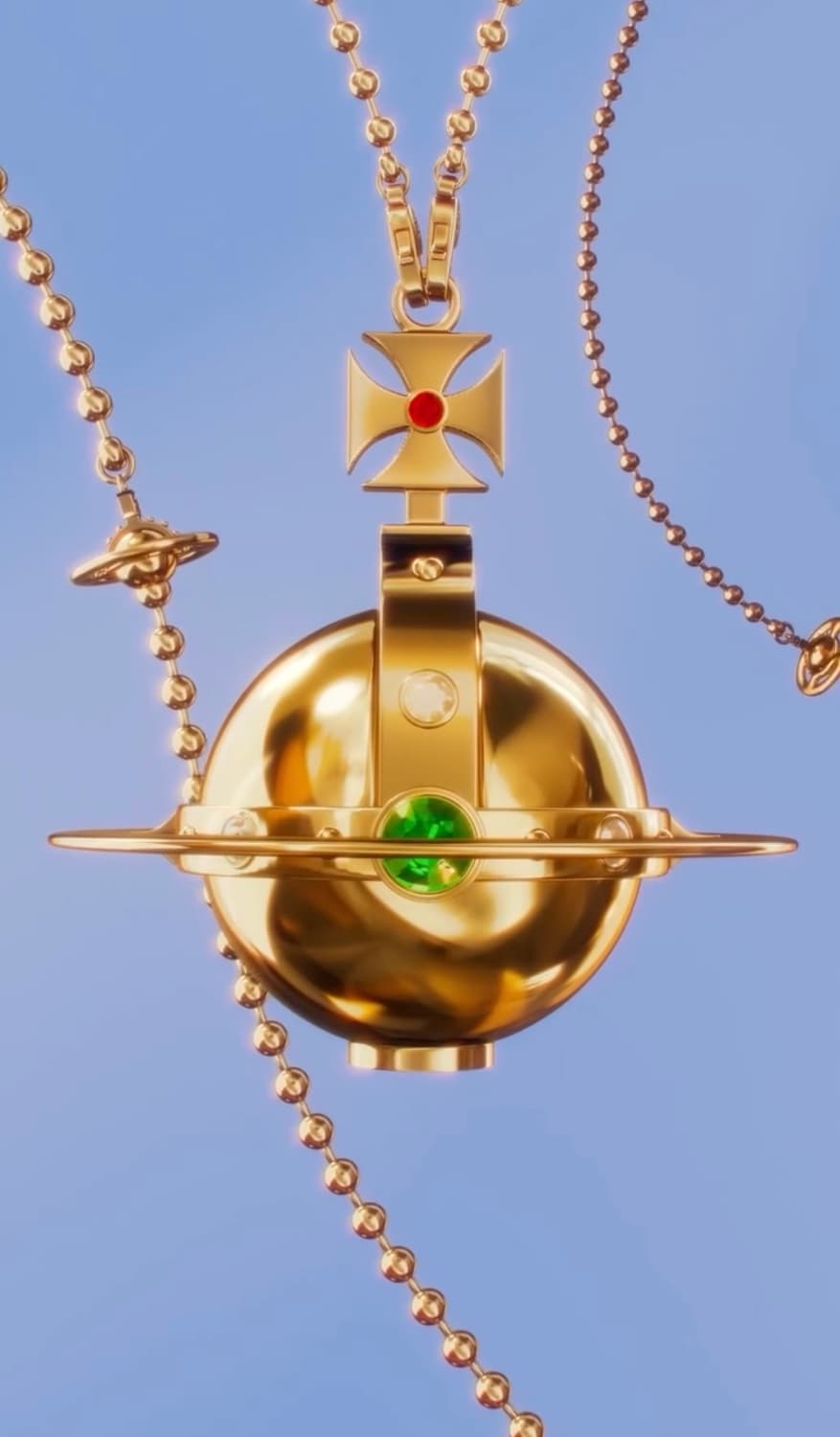 비비안 웨스트우드 나나 ORB 라이터 목걸이 상품이미지1