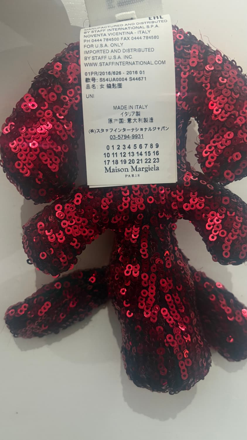 TTF✳️마르지엘라 스팽글 키링 상품이미지3