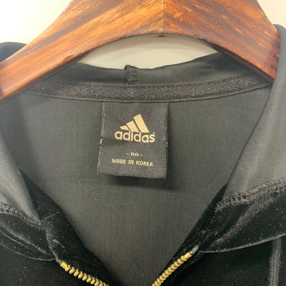 아디다스 y2k 와투케 벨벳 벨루어 후드집업 상품이미지6