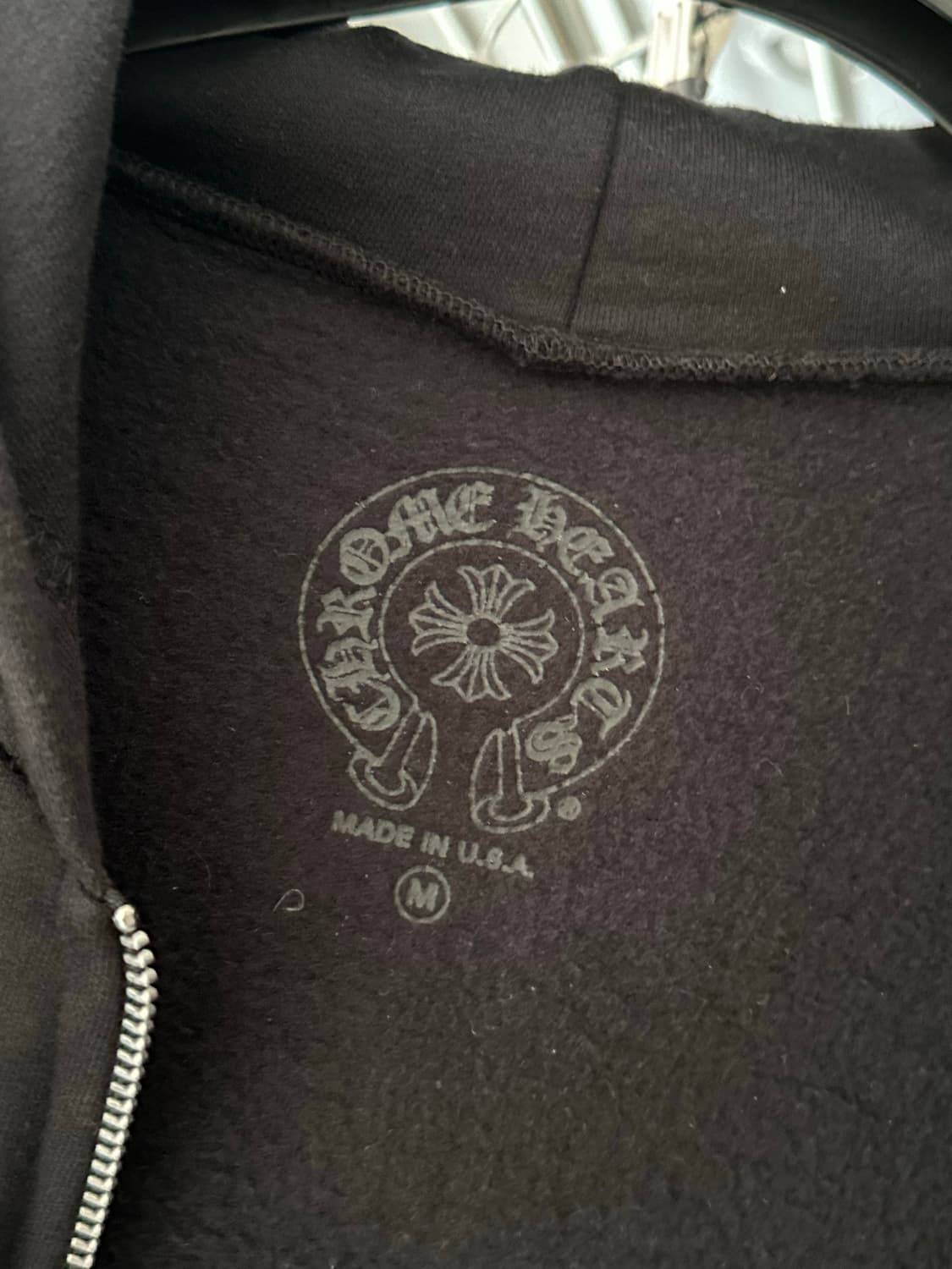 [M] 크롬하츠 멀티 컬러 크로스 후드집업 판매합니다 상품이미지5