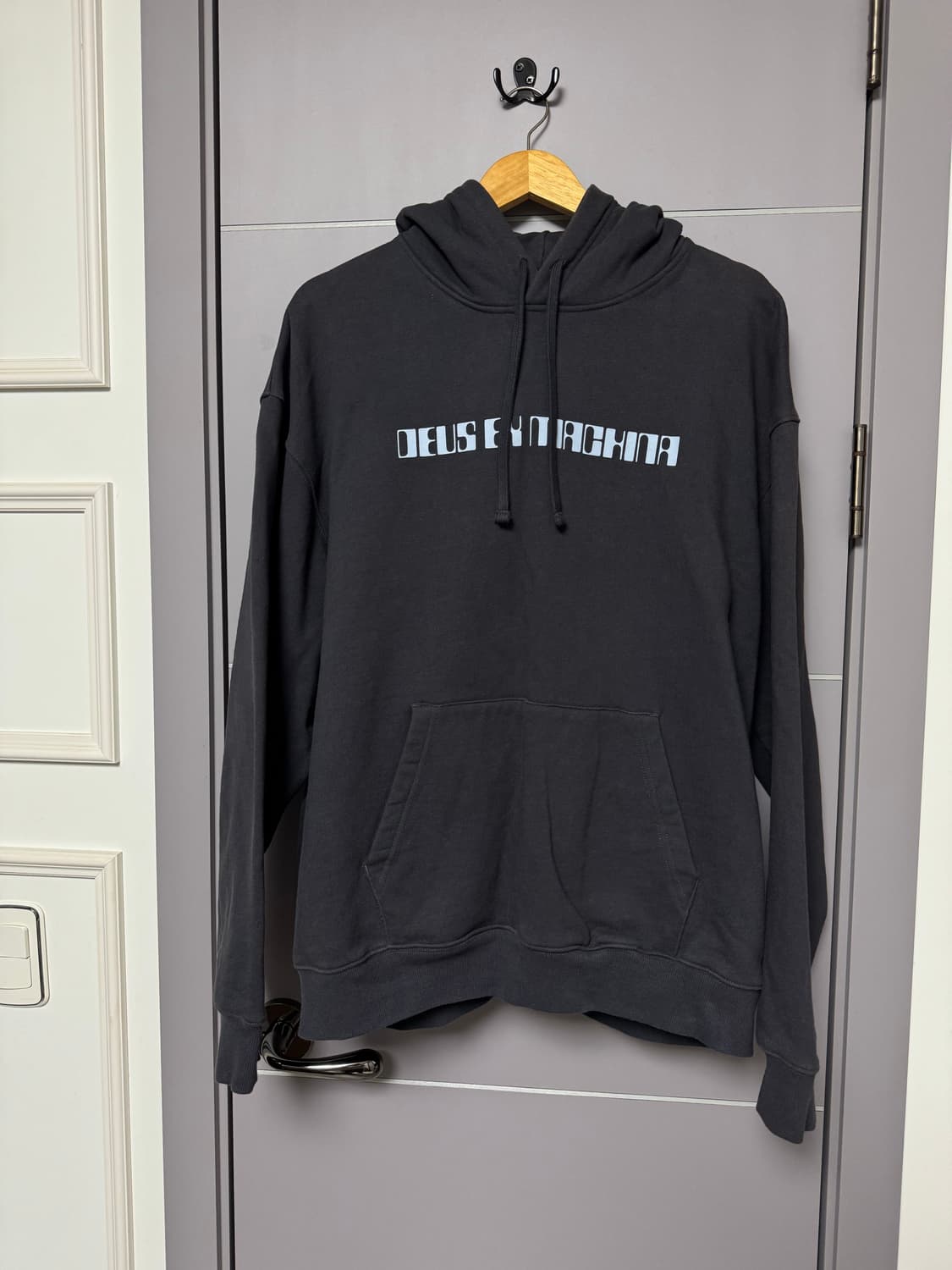 데우스 엑스 마키나 후드티 L 다크 그레이 상품이미지3