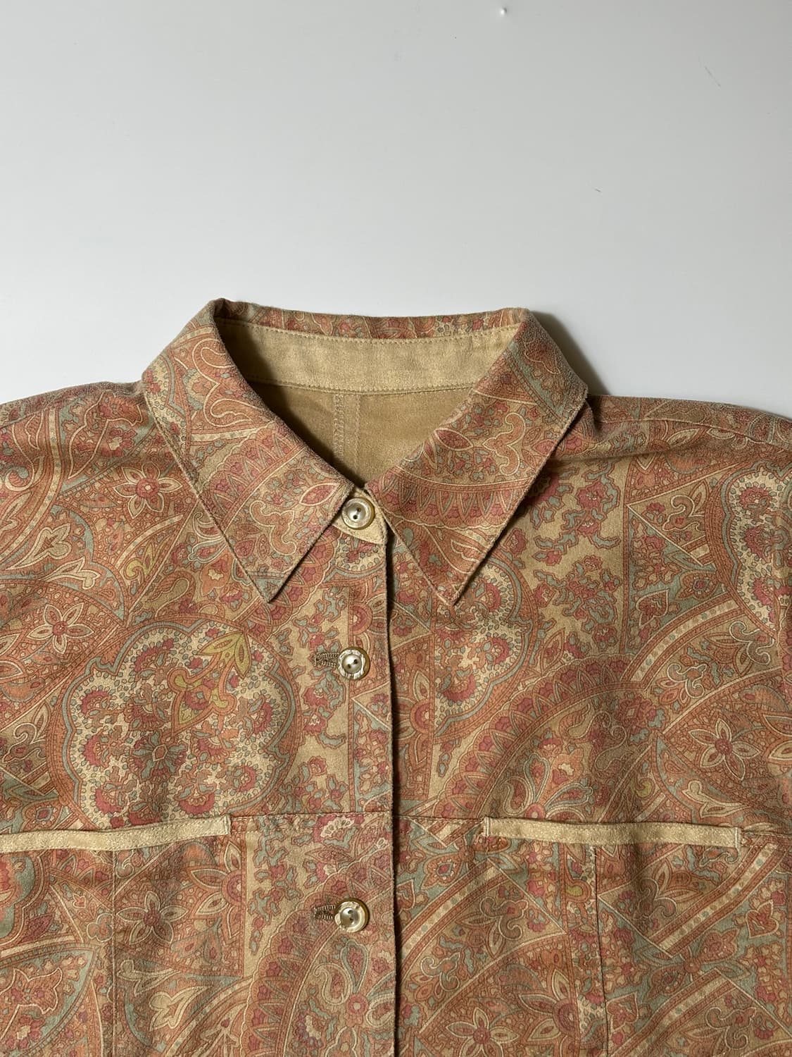 롱샴 페이즐리 빈티지 셔츠 상품이미지8