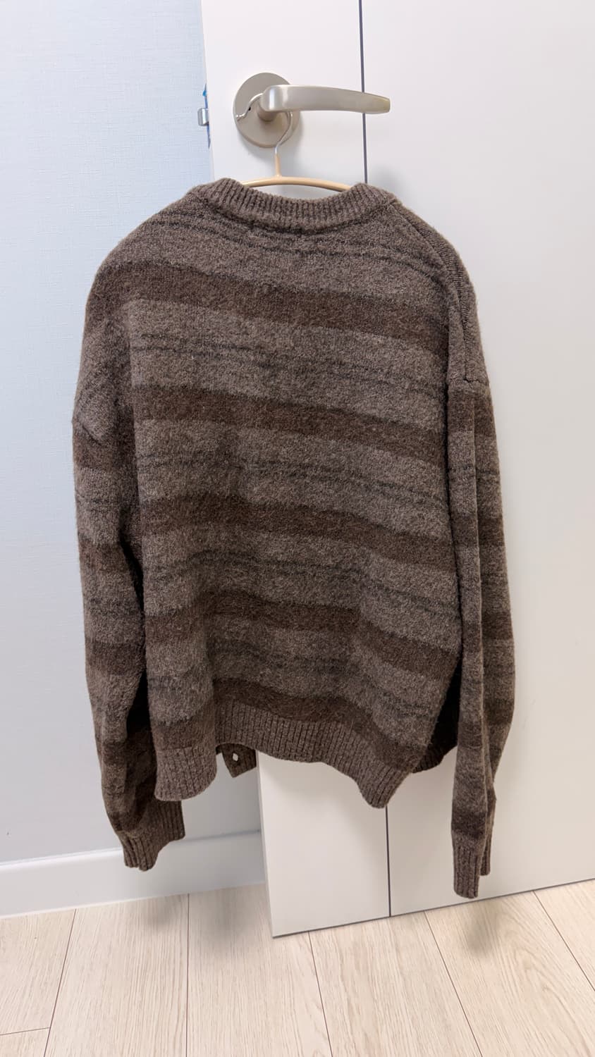 알리스 스트라이프 크롭 니트 가디건 상품이미지6