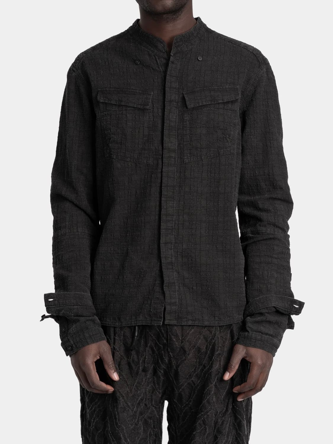 [L] blackmerle double sleeve field shirt 상품이미지1