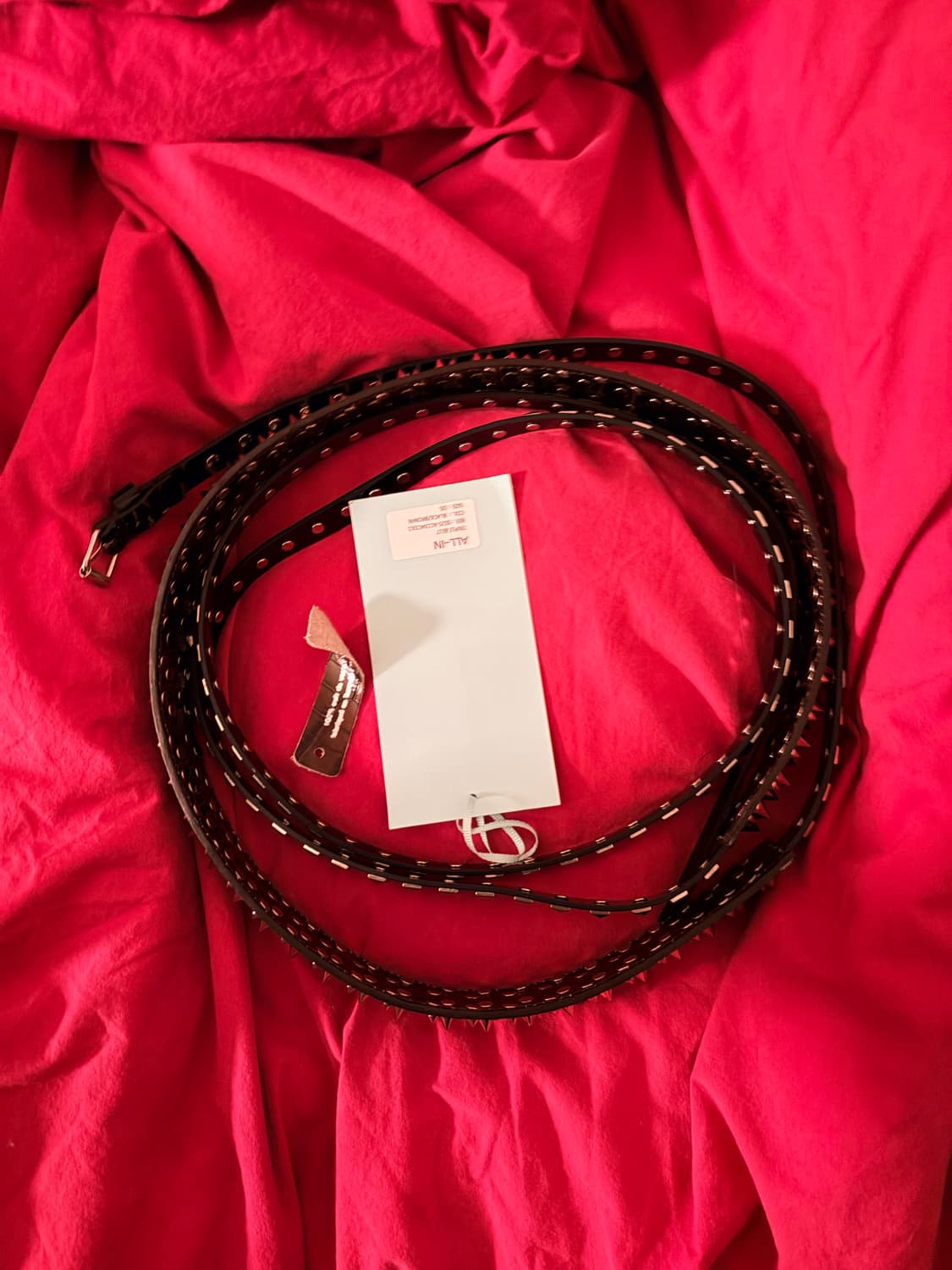 all in / august barron 브라운 블랙 벨트 상품이미지4