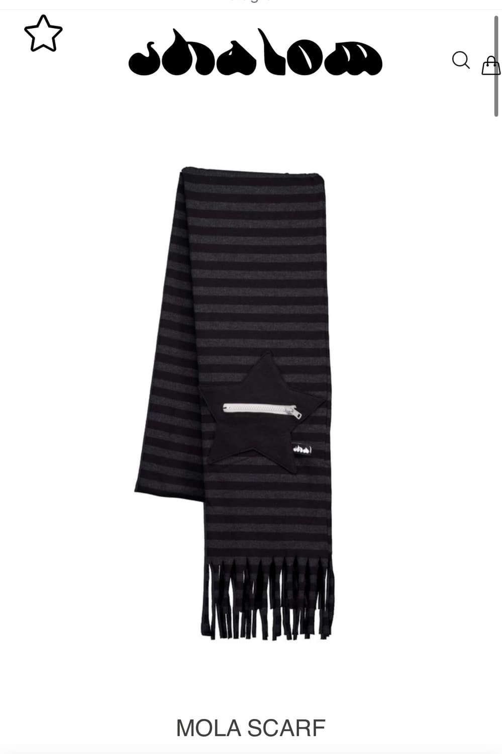 샬롬클럽 머플러 스카프 목도리 판매합니다 상품이미지1