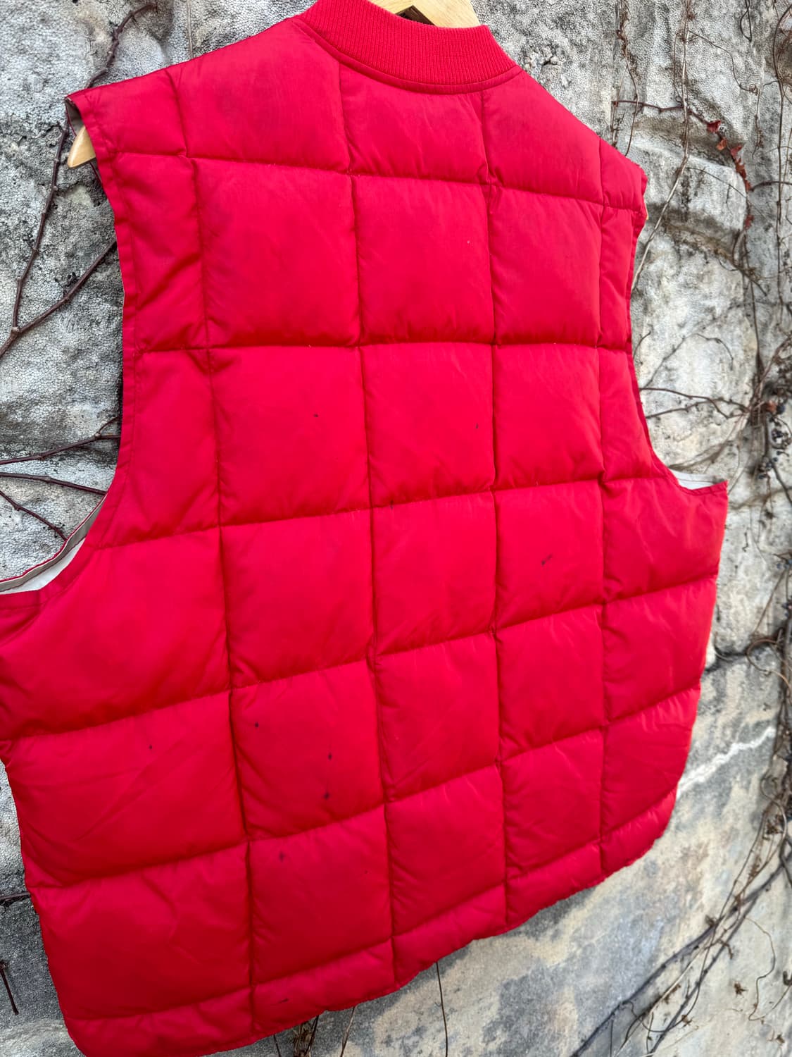 60s 에디바우어 빈티지 구스 다운 패딩 베스트 탈론 지퍼 조끼 46 상품이미지4