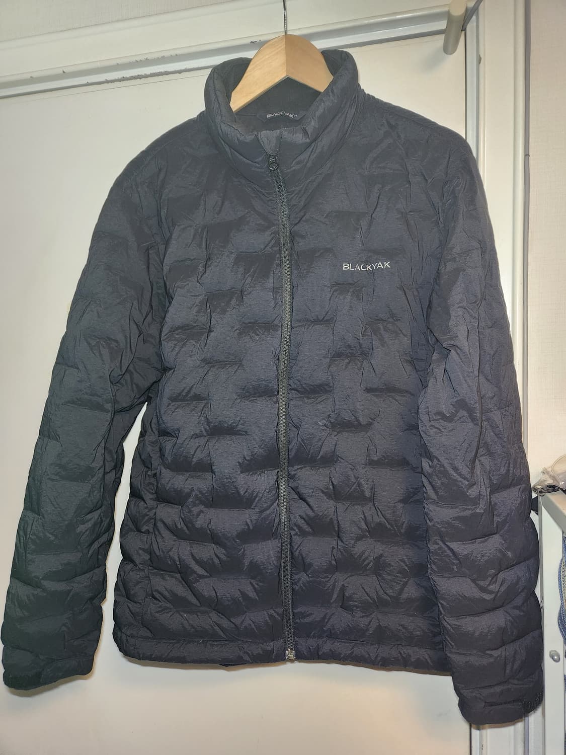 블랙야크 구스다운 경량 패딩 블랙 100 상품이미지1