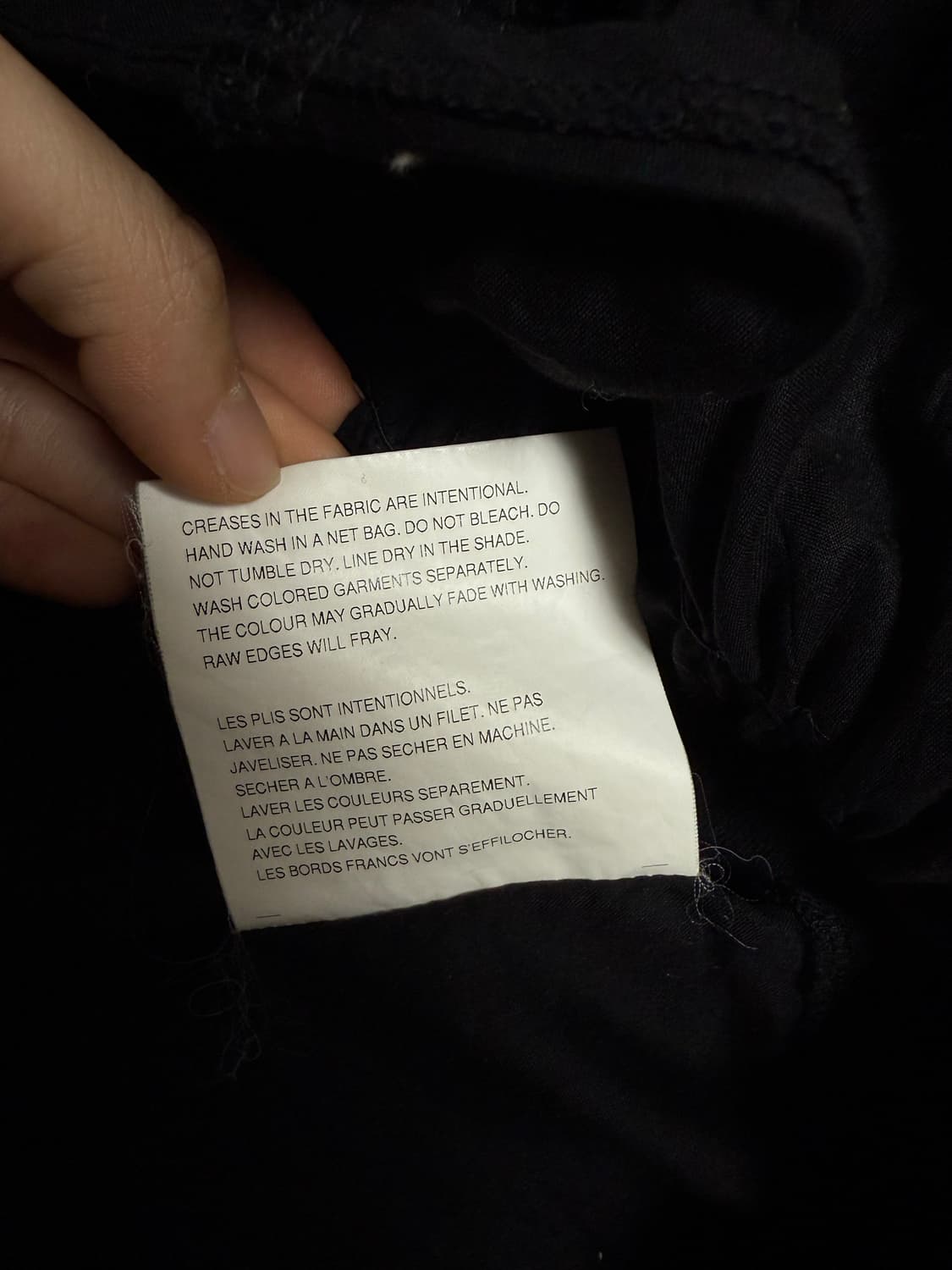 comme des garcons tricot shirring blouse 상품이미지6