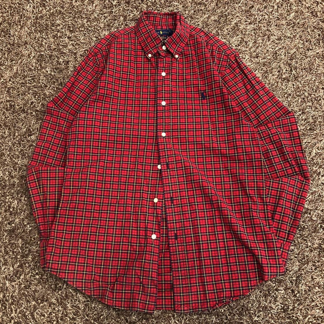 폴로 랄프로렌 체크 셔츠 상품이미지2