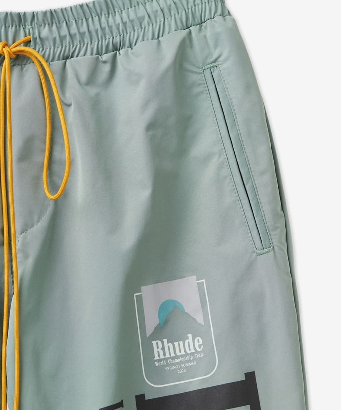 RHUDE 루드 세나 플라이트 트랙 팬츠 세이지 그린 S사이즈 상품이미지3