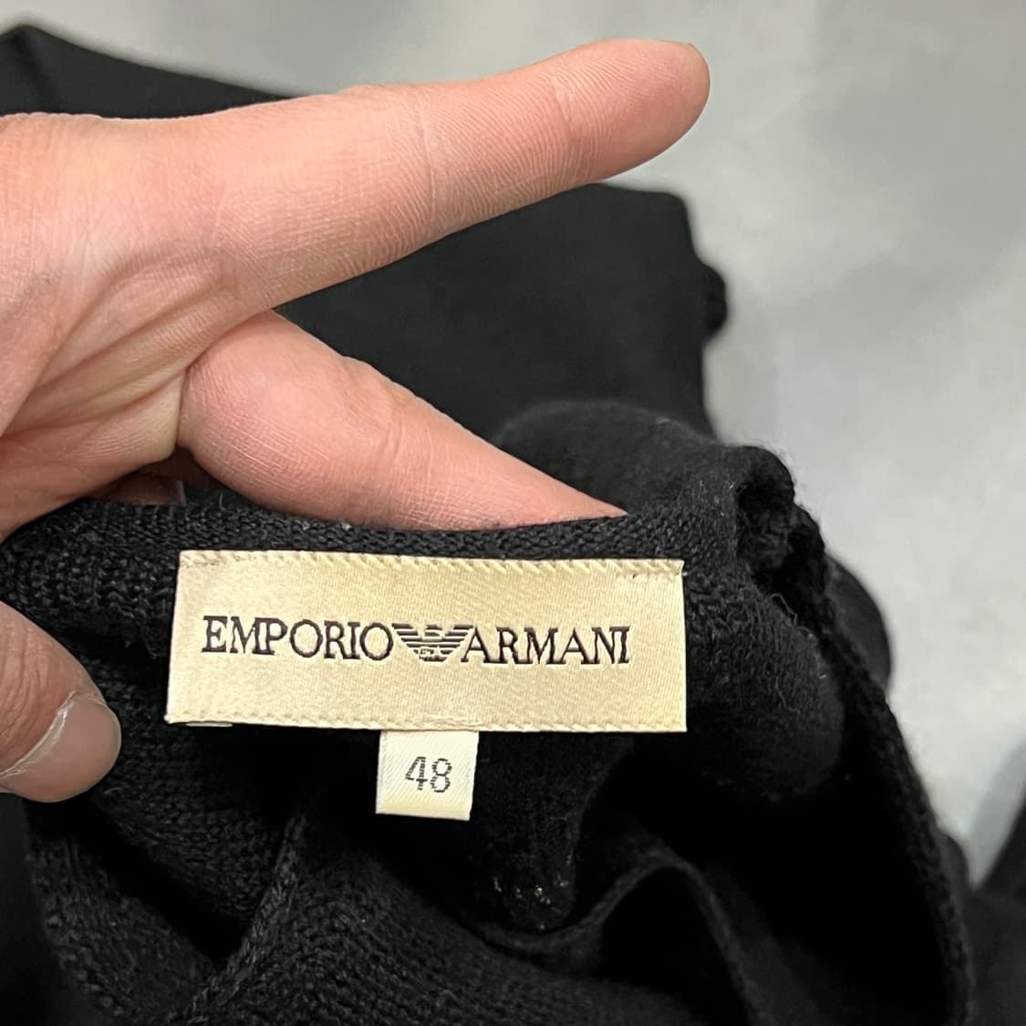  엠포리오 아르마니 스팽글 니트 y15814 상품이미지6