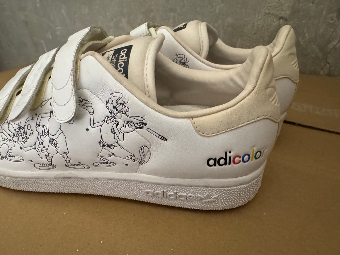 [270] 프랑스구매 아디다스 오리지널 아디컬러화이트 스탠스미스2 벨크로 상품이미지7