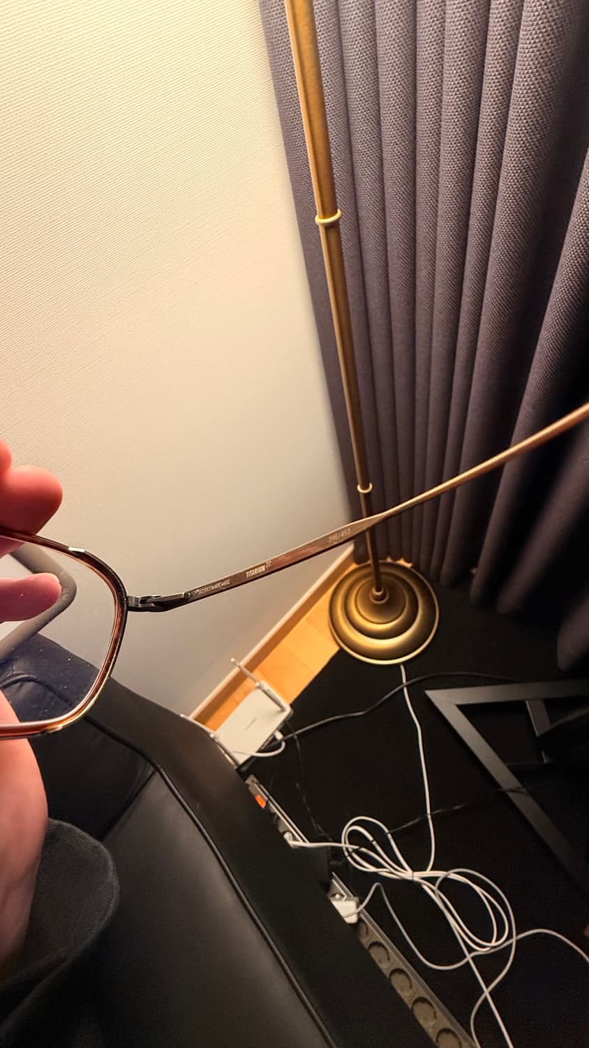 자크마리마지 보들레르 앤틱골드 안경테 상품이미지5