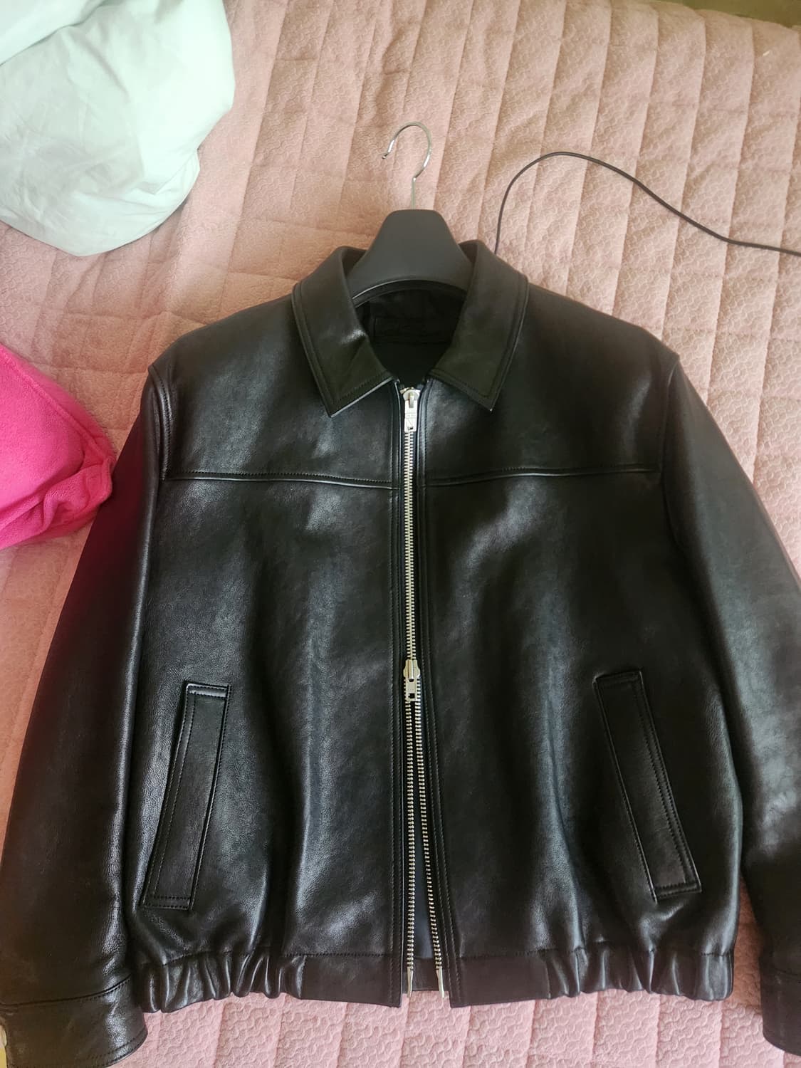 느와르라르메스 세미오버 가죽자켓 46 상품이미지4