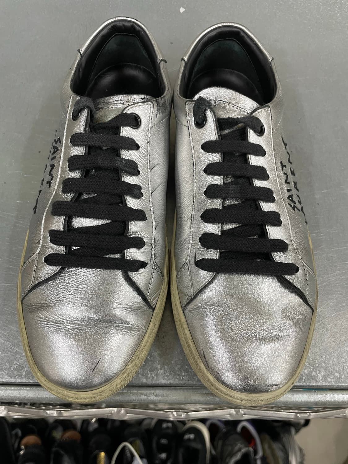 생로랑 코트 클래식 실버 38 (gr-4707) 상품이미지5