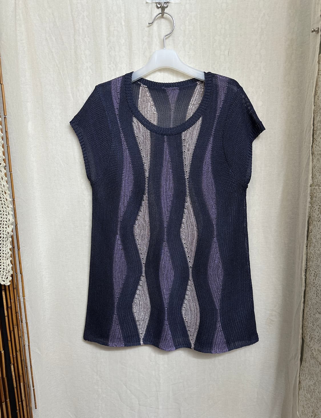 물결 니트 상품이미지2