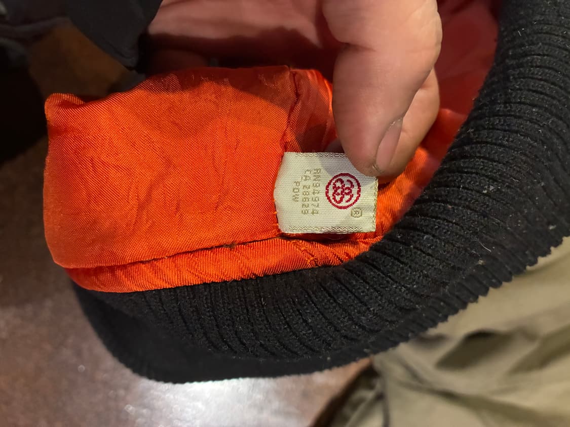 M) 스투시 밀리터리 봄버 워크자켓 올리브 상품이미지8