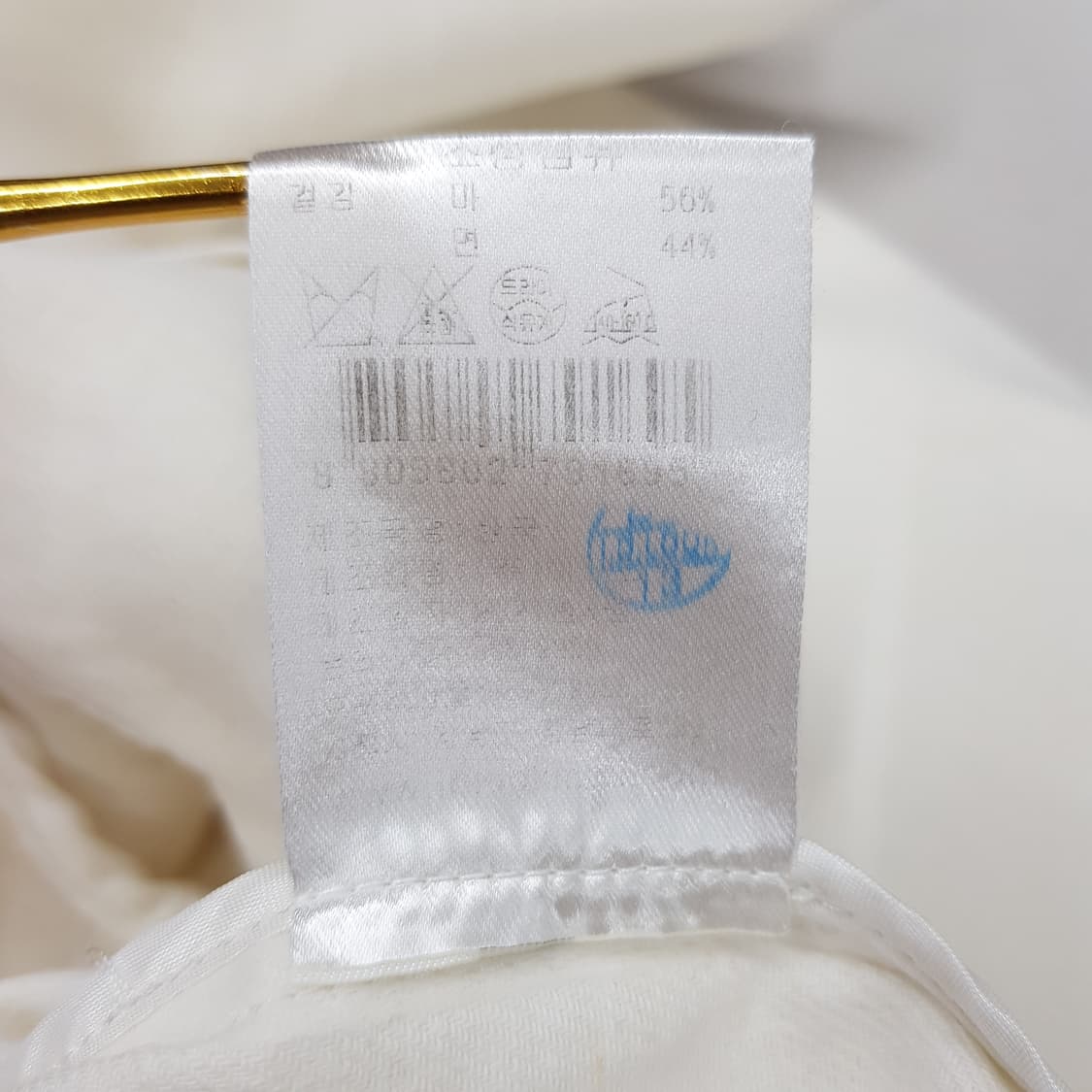 산드로 2021 린넨 크롭 원버튼 자켓 S사이즈 상품이미지9