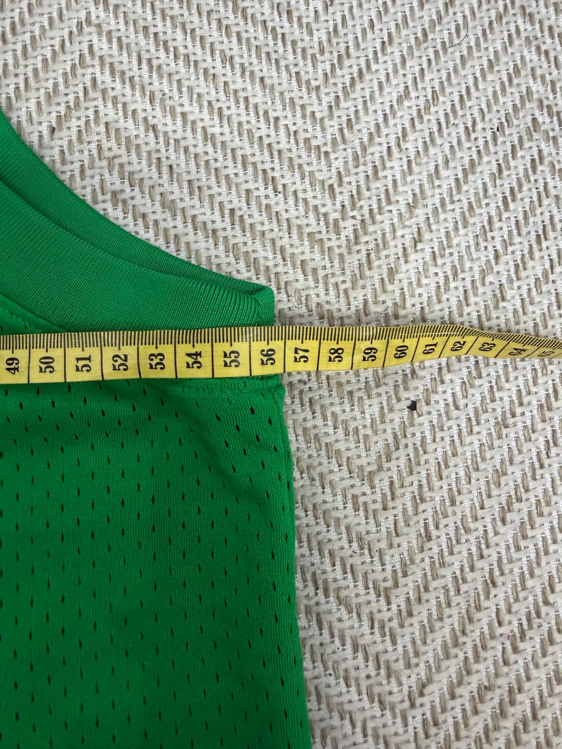 정품) 나이키 조던 그린 메쉬 민소매 티셔츠 L 상품이미지8