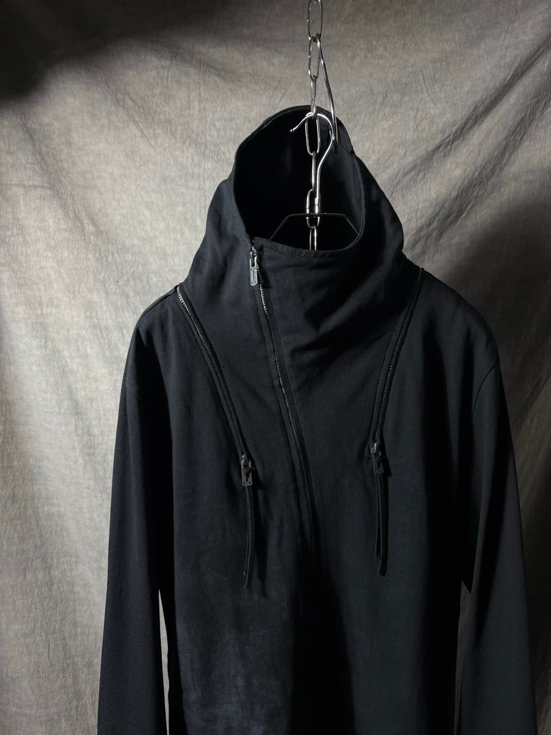D.HYGEN Asymmetrical Zip Hoodie Jacket   상품이미지5