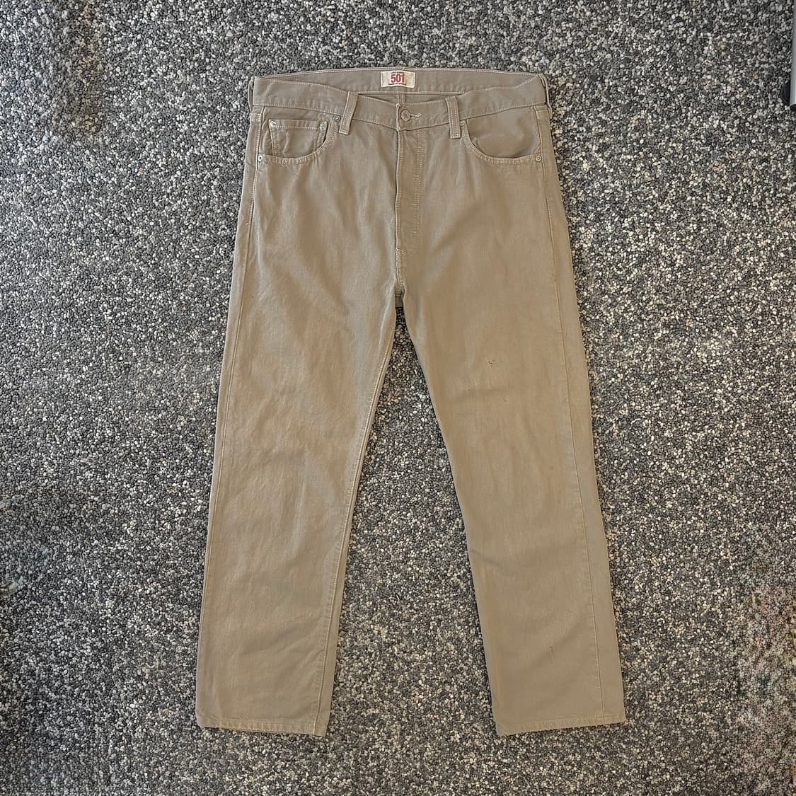 00s 리바이스 501 베이지 데님 (36) 상품이미지2