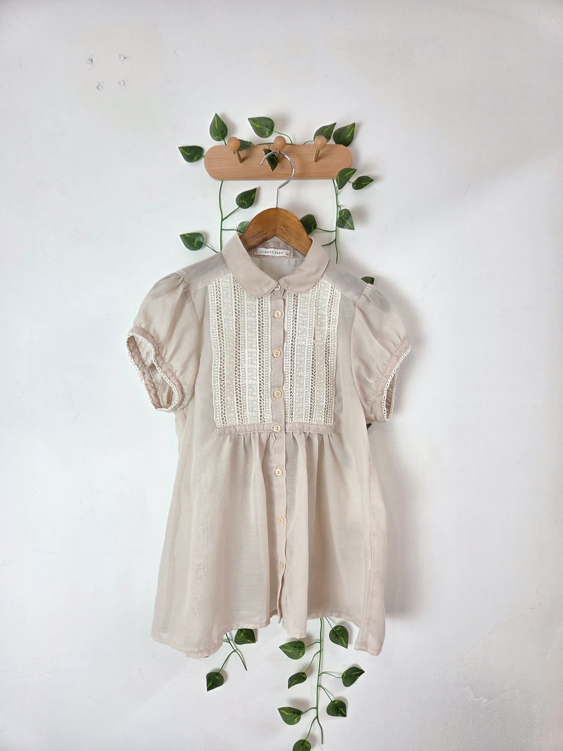 Lowrys farm 동글카라 블라우스 상품이미지1