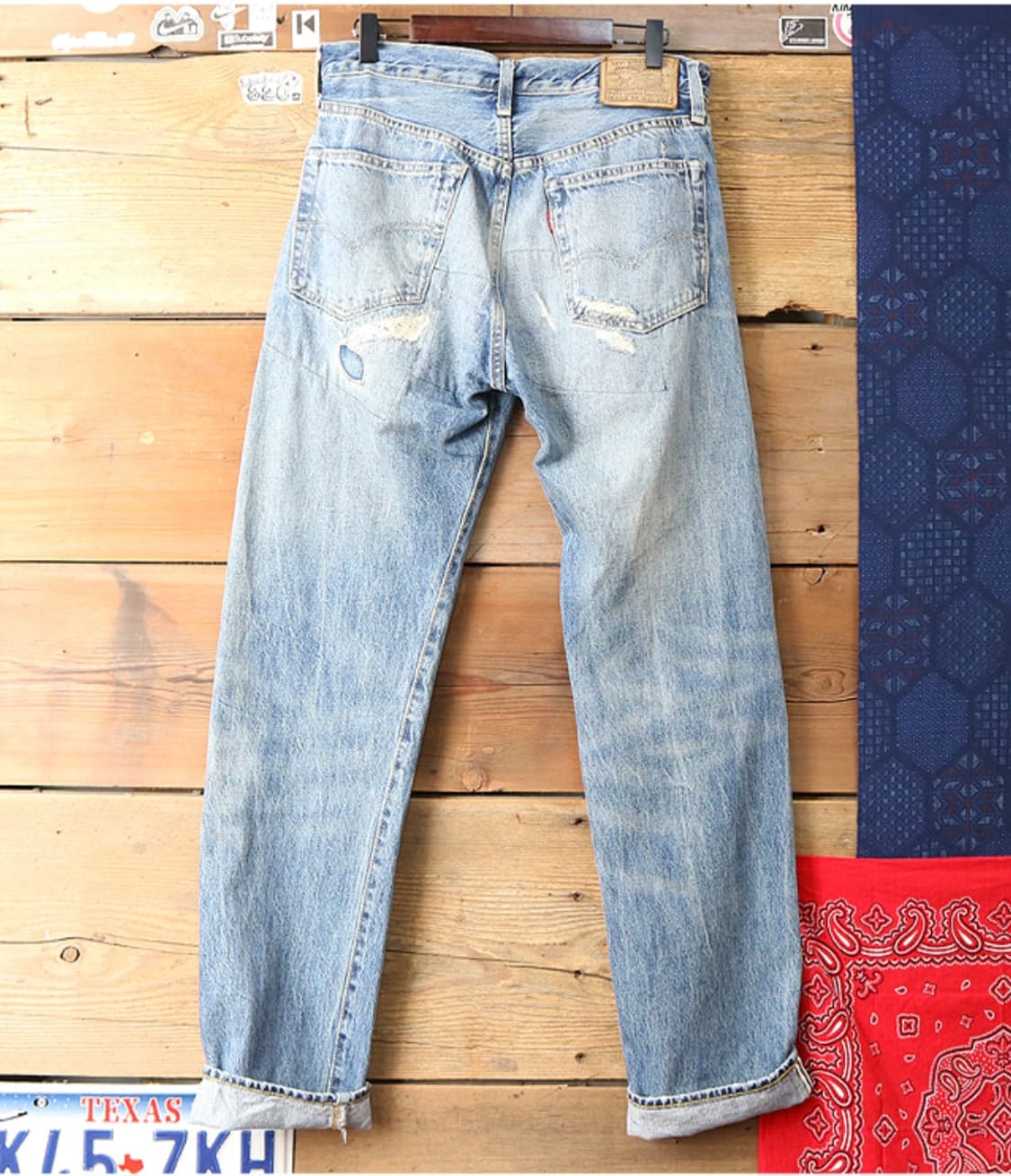 LVC LEVIS 리바이스 54 501ZXX 빅E 셀비지 데님 1954년 상품이미지6