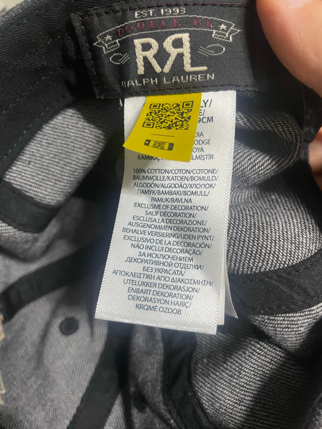 RRL 볼캡 상품이미지2