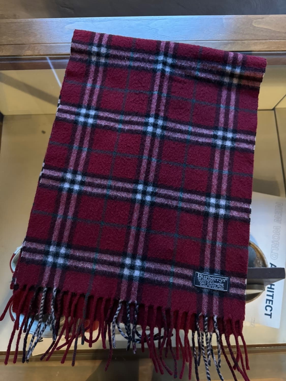 버버리 캐시미어 머플러 상품이미지9