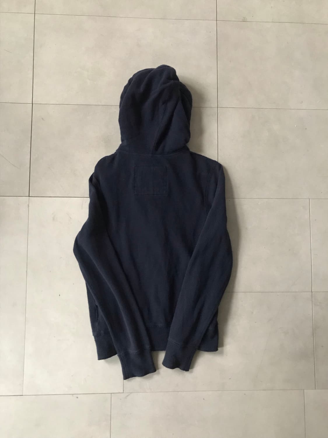 아베크롬비 네이비 와플 니트집업 상품이미지9