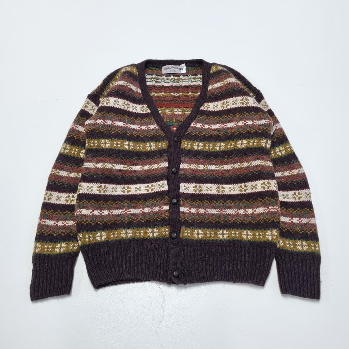 michael ross 페어아일 가디건 - 4 상품이미지1