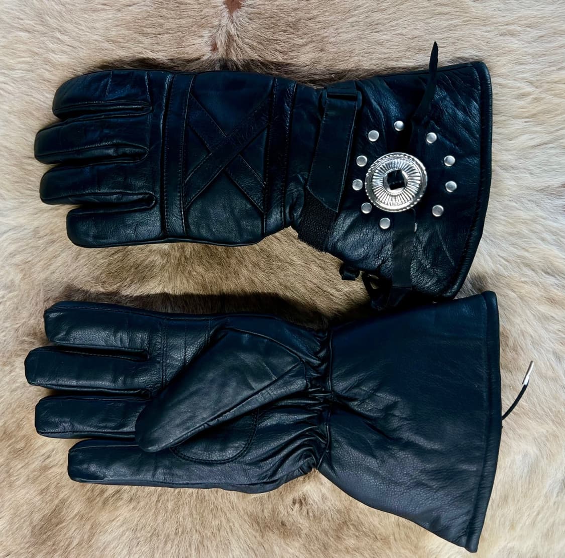 Milwaukee Leather Motorcycle Hand Glove 상품이미지4