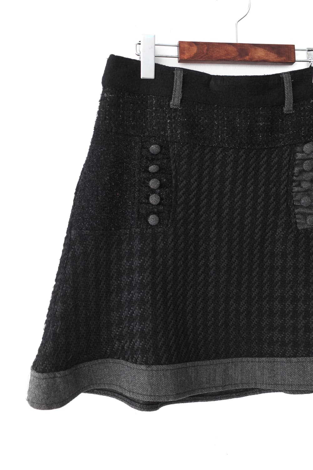 desigual) wool button skirt  상품이미지3