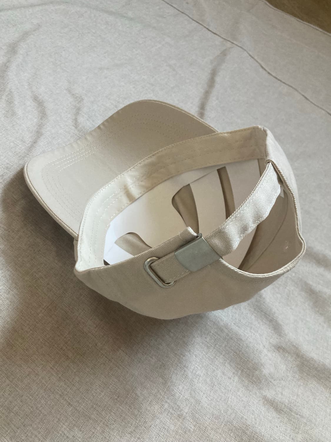 레이브 워싱 코튼 볼캡 베이지 상품이미지5