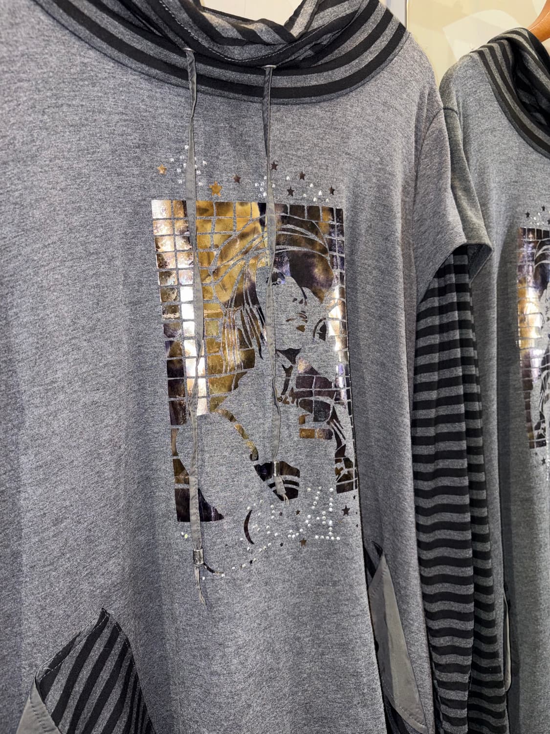 빈티지 디테일 레이어드 원피스 상품이미지6