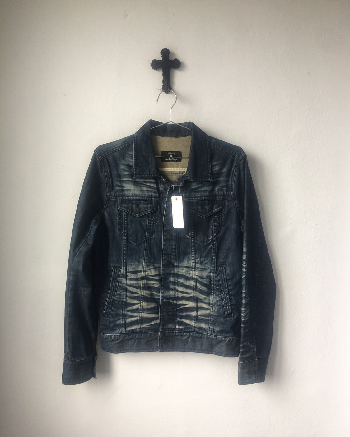 Roen x semantic design back skull washin 상품이미지2