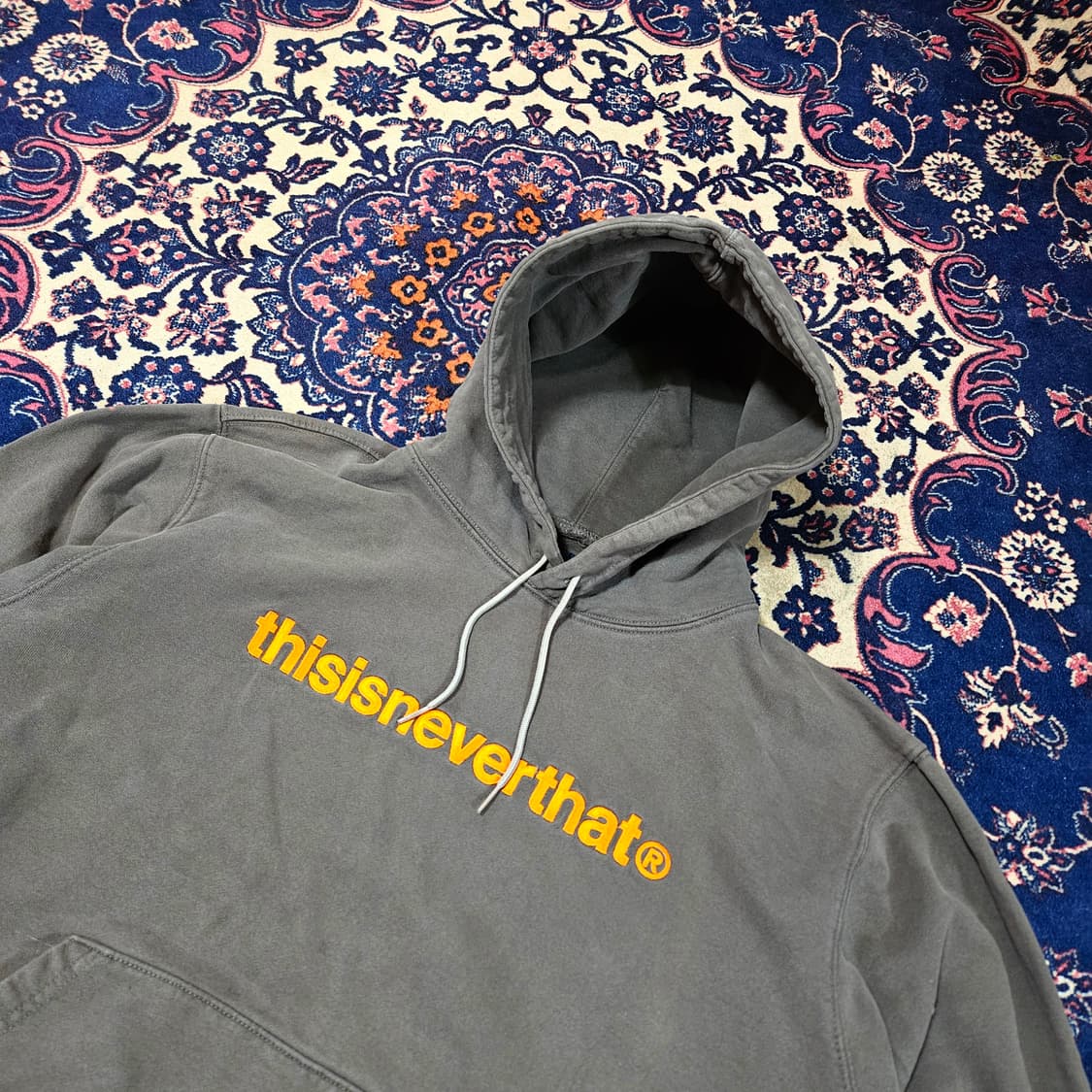 디스이즈네버댓 시그니쳐 레터링 후드 S size 상품이미지5
