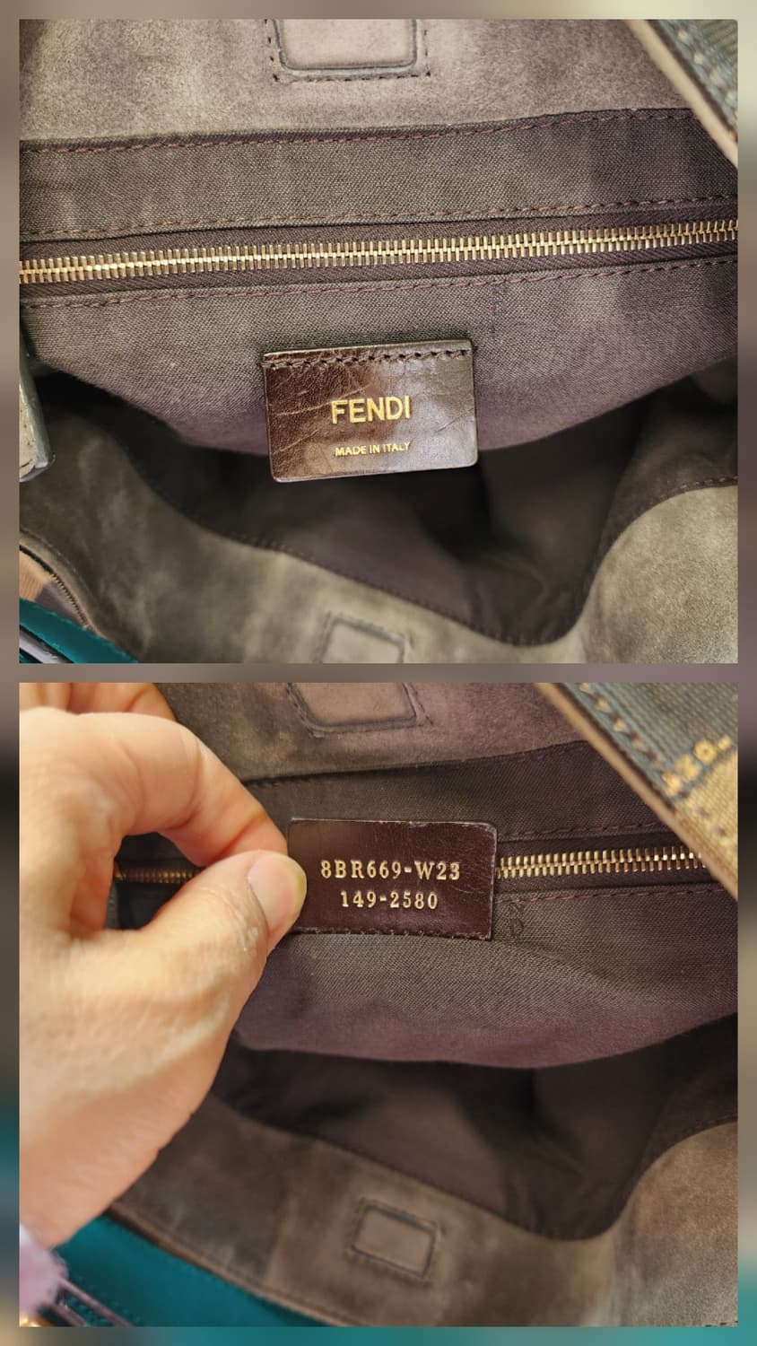 정품 펜디 시그니처 스트라이프 호보백 상품이미지7