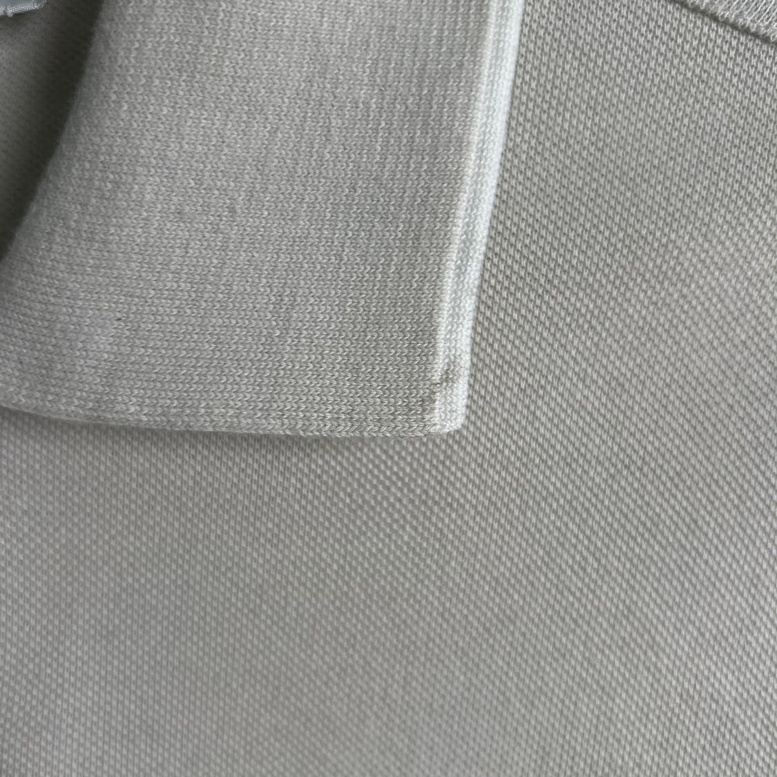 페라가모 빈티지 라이트 그레이 반팔 폴로 셔츠 XS 상품이미지7