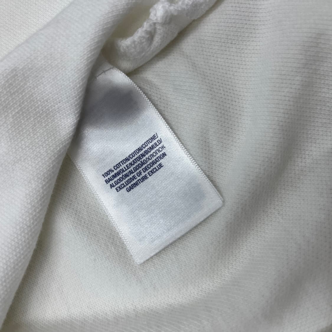 폴로 랄프로렌 민트 빅포니 화이트 카라 반팔 XL 상품이미지5