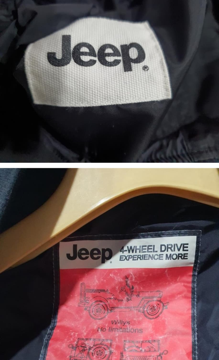 Jeep 블랙 봄버 자켓 상품이미지4