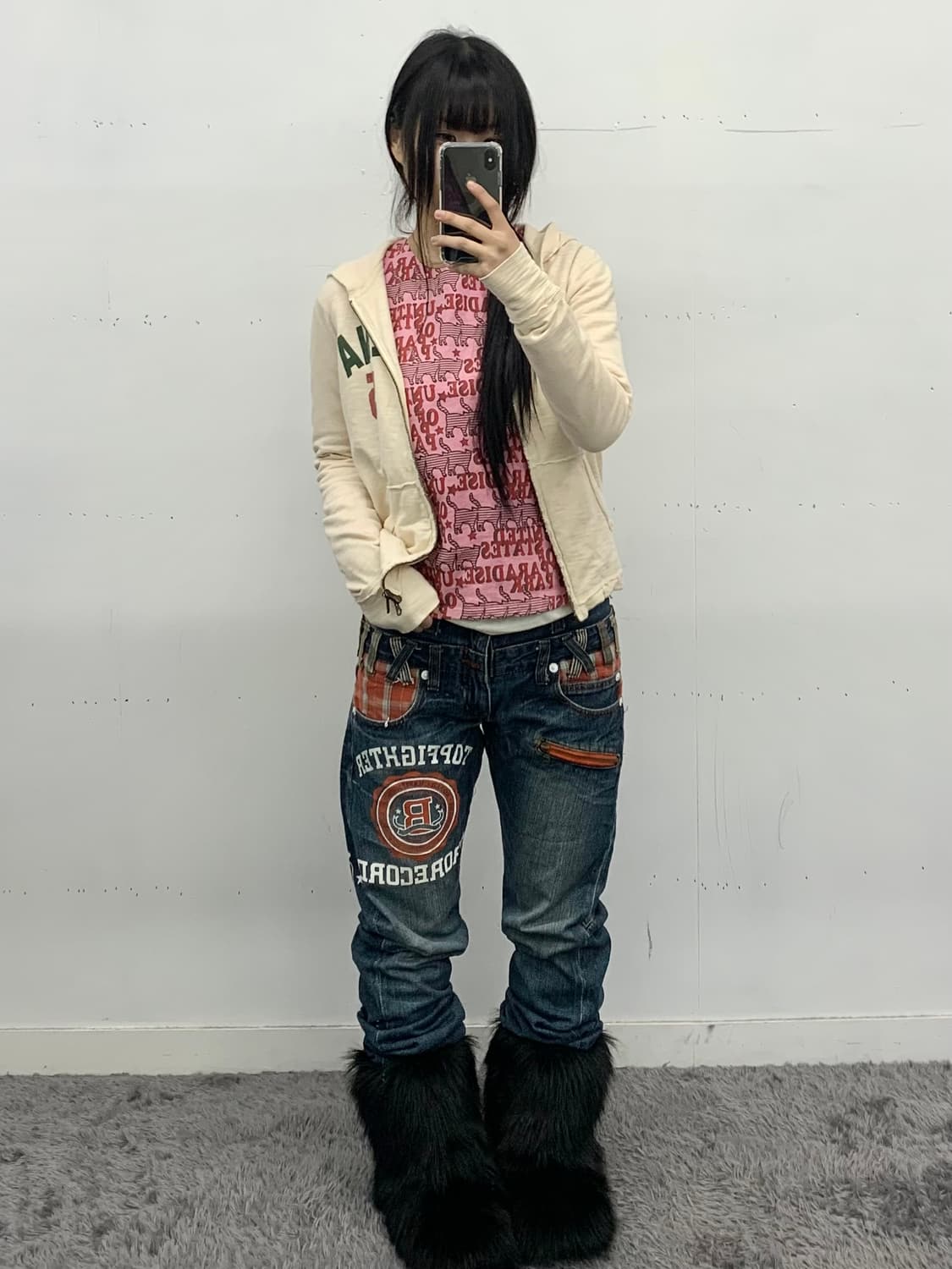 재패니즈 슬림핏 후드집업 상품이미지2