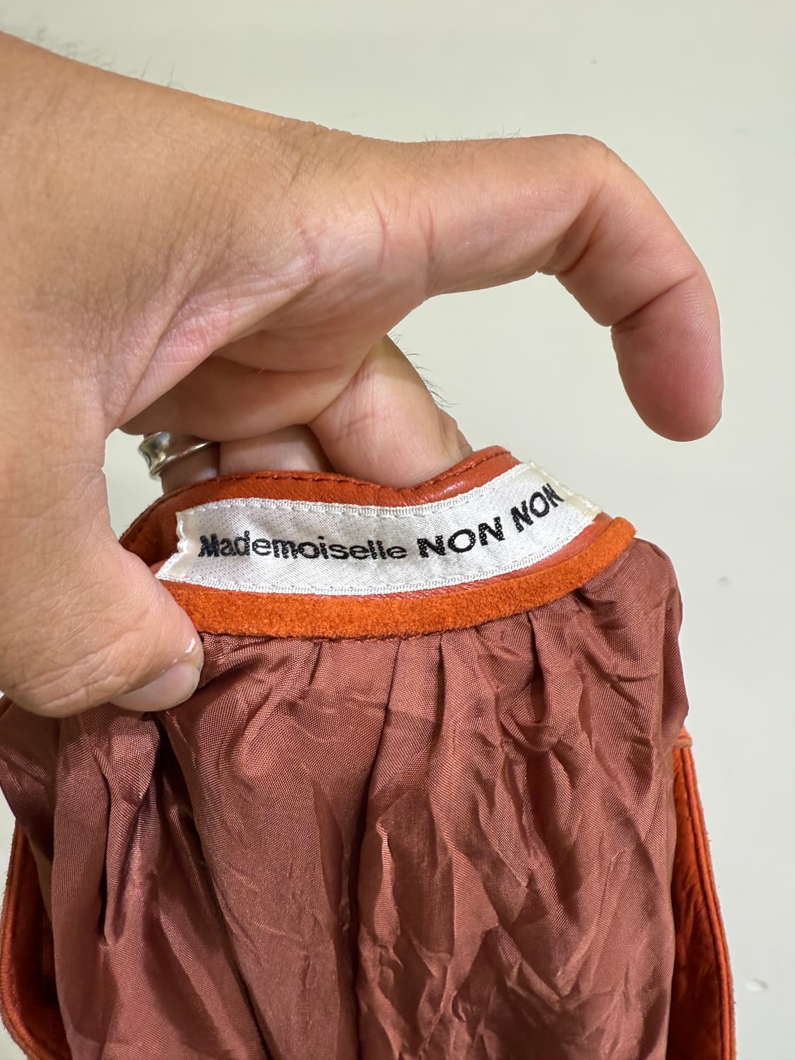 MADEMOISELLE NON NON 가죽 바지 상품이미지9
