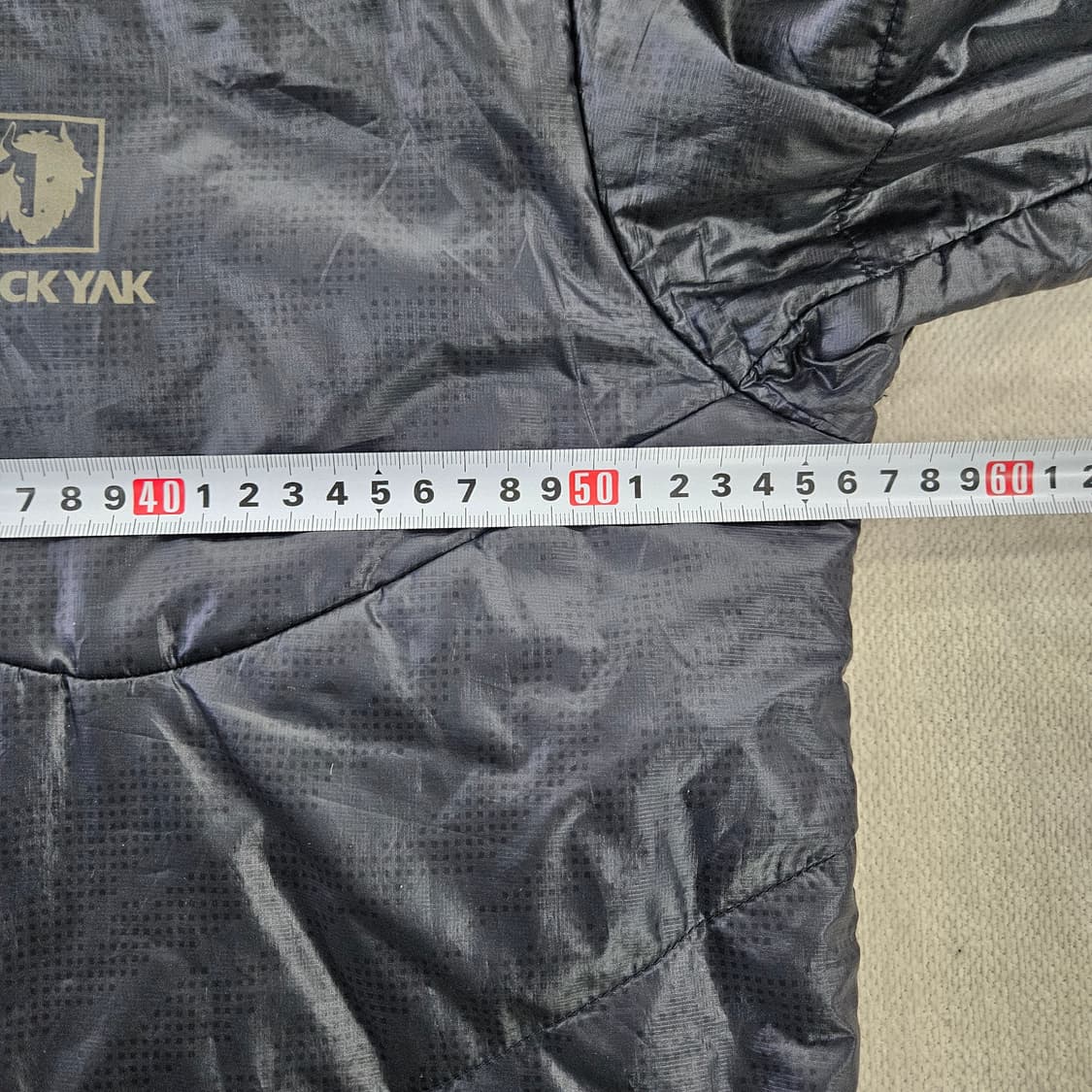 [100] 블랙야크 블랙 경량 패딩 자켓 0116Y1 상품이미지6