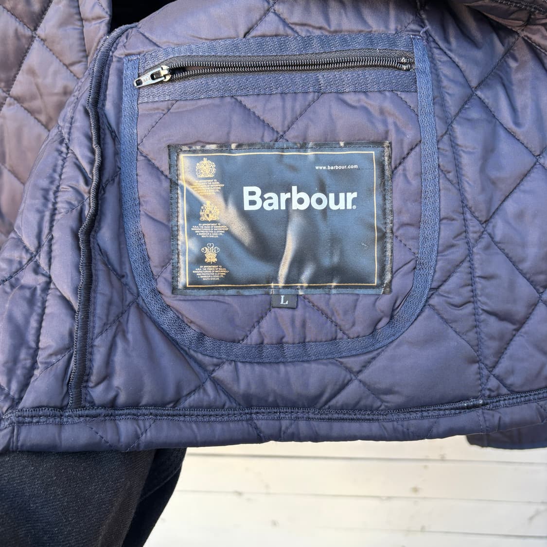 Barbour 바버 퀼팅 자켓 상품이미지4