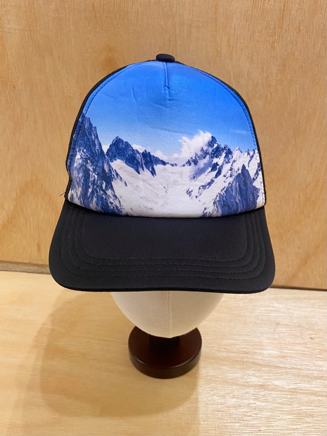 snowy mountain mesh cap 미국 빈티지 설산 매쉬캡 상품이미지2