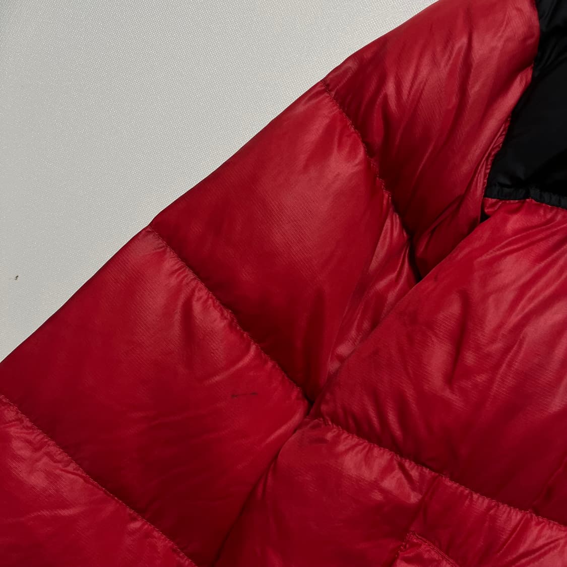 노스페이스 눕시 패딩 레드 90 상품이미지6