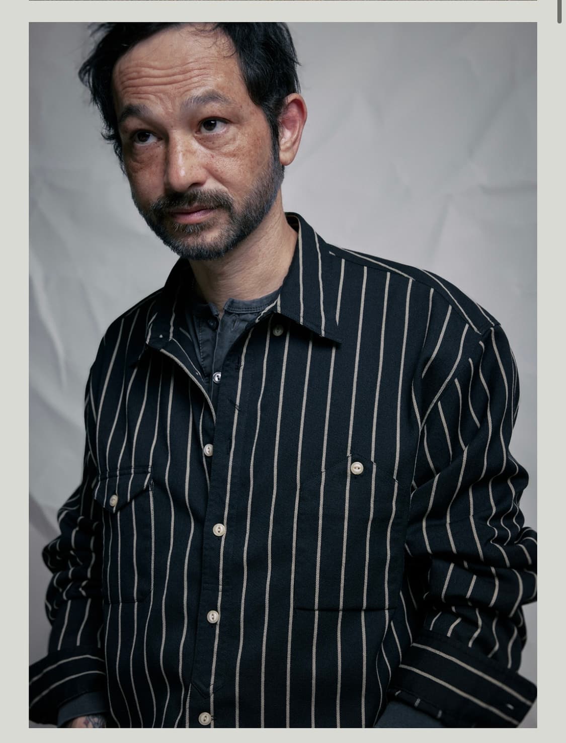 Beheavyer 비헤비어 스트라이프 셔츠 상품이미지2